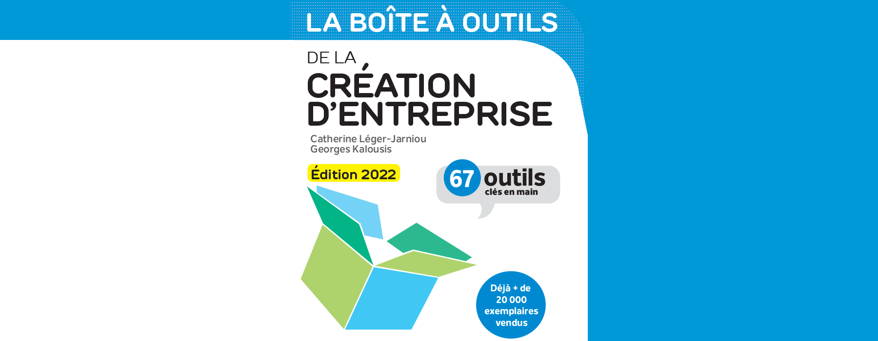 Bannière boîte à outils création d'entreprise