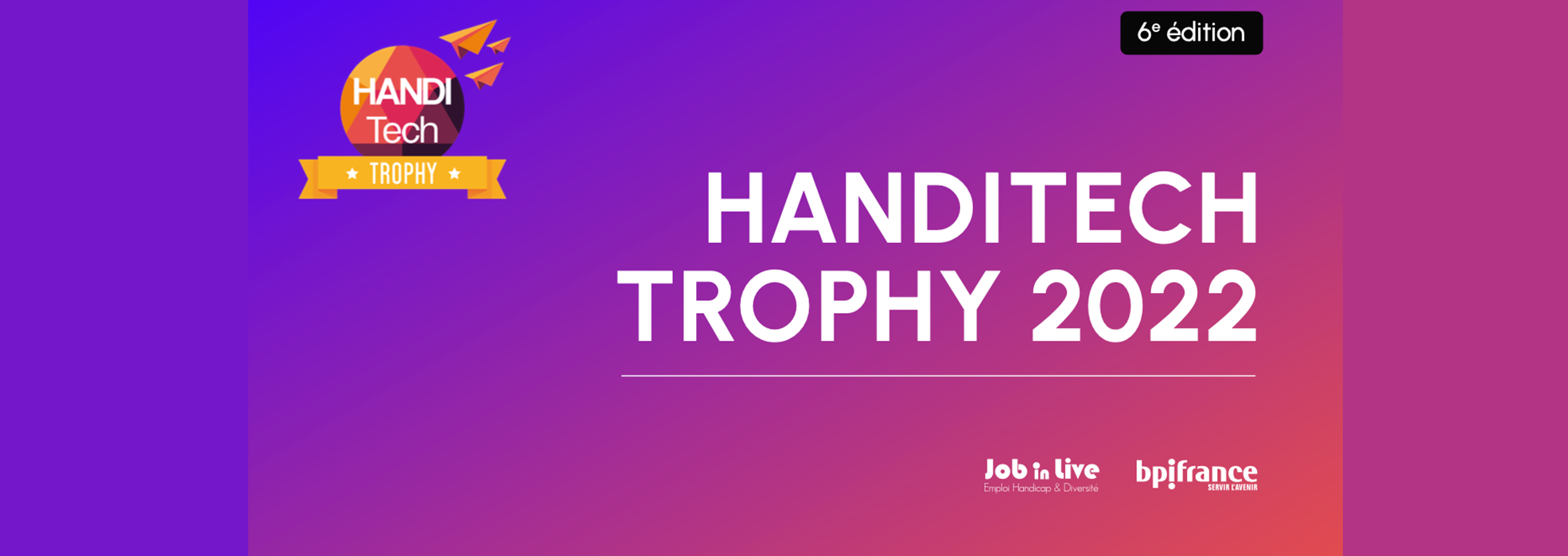 Bannière Handitech Trophy 2022