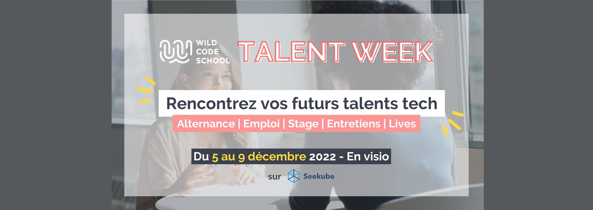 Bannière Talent Week 2022