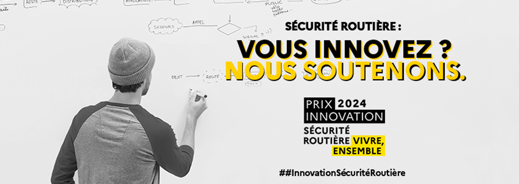 Bannière Prix innovation de la Sécurité Routière